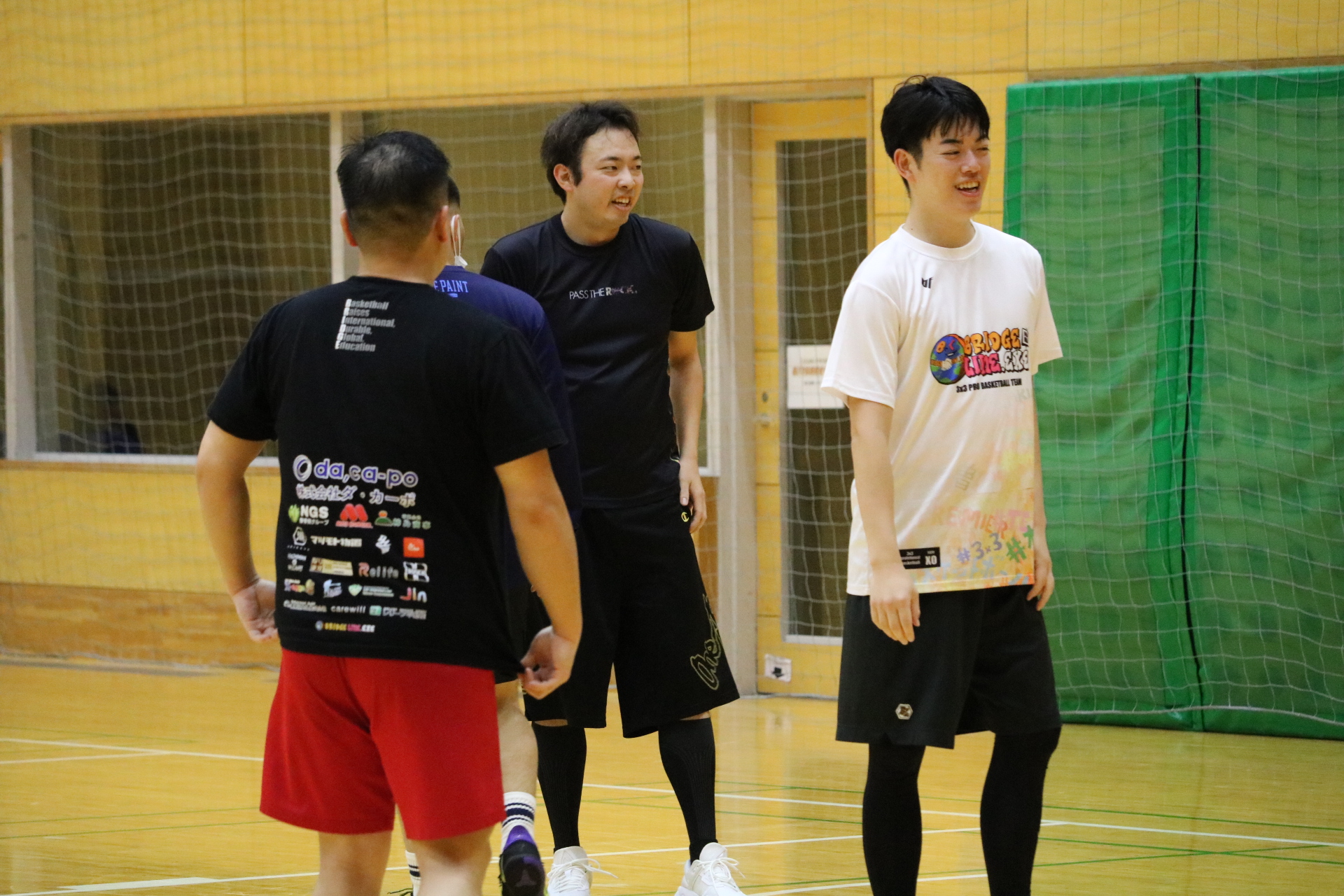 試合開催 バスケ部